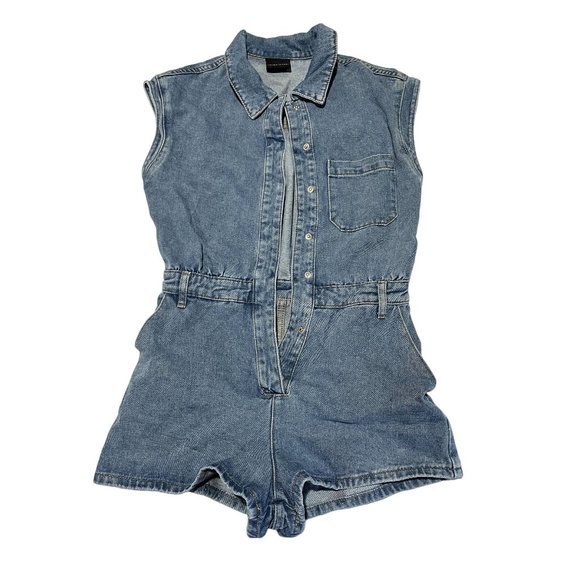 MIOU MUSE DENIM ROMPER SIZE MEDIUM | T1 - Picture 1 of 10